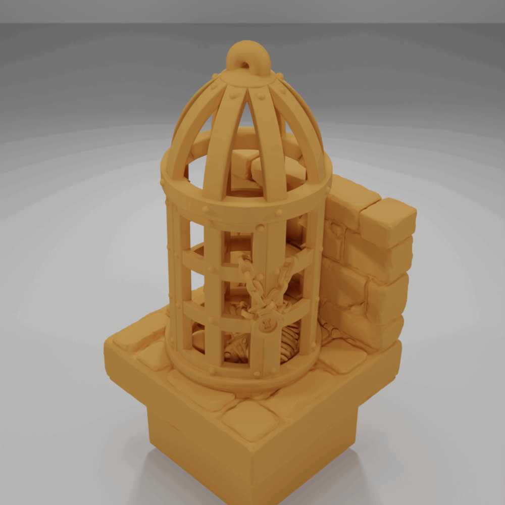 Torture Cage - The Ultimate Dungeon - Dungeon Blocks - UD-060-NL