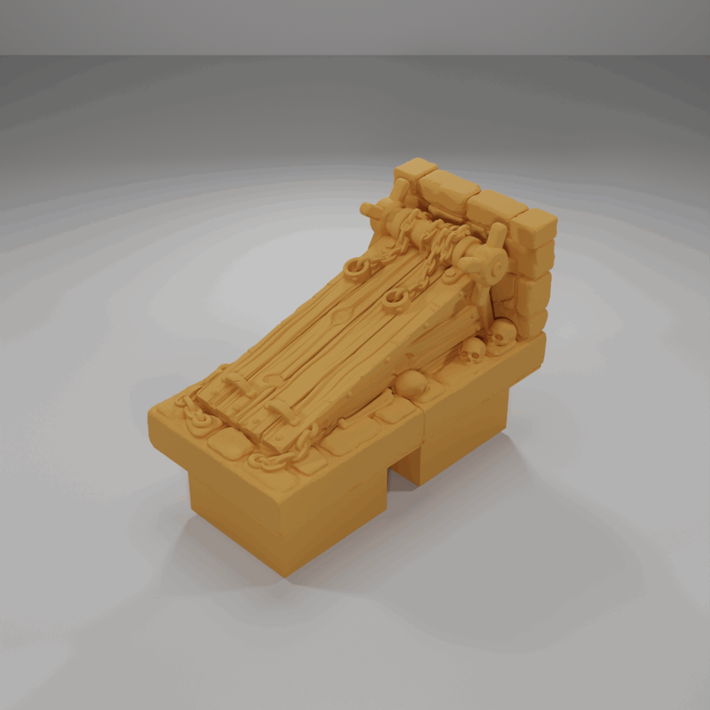 Torture Bed - The Ultimate Dungeon - Dungeon Blocks - UD-061-NL