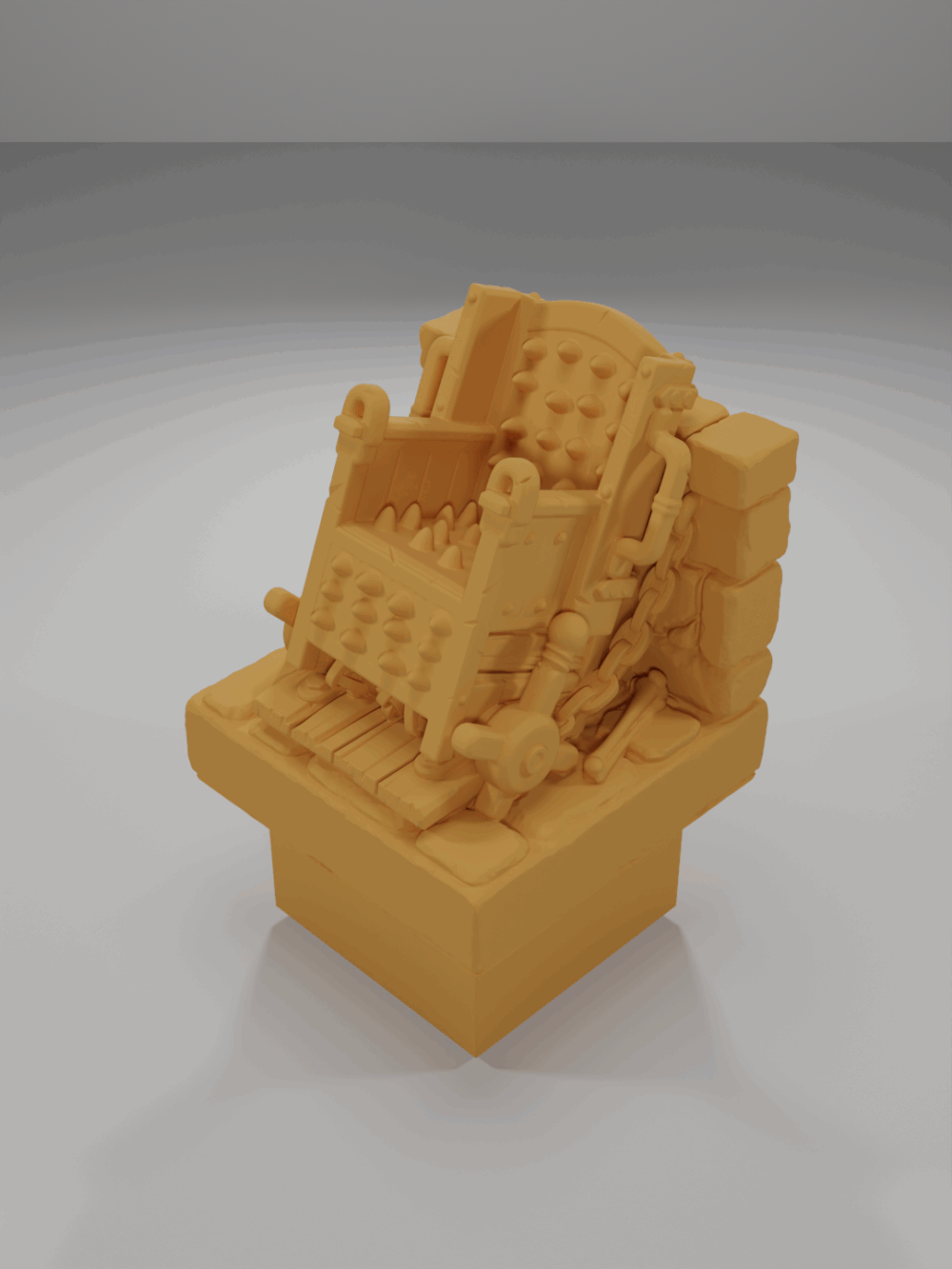 Torture Chair - The Ultimate Dungeon - Dungeon Blocks - UD-062-NL