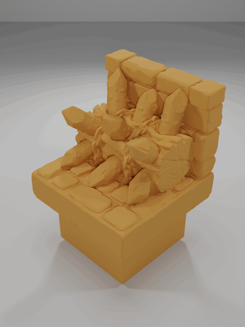 Wall Woorden Trap - The Ultimate Dungeon - Dungeon Blocks - UD-063-NL