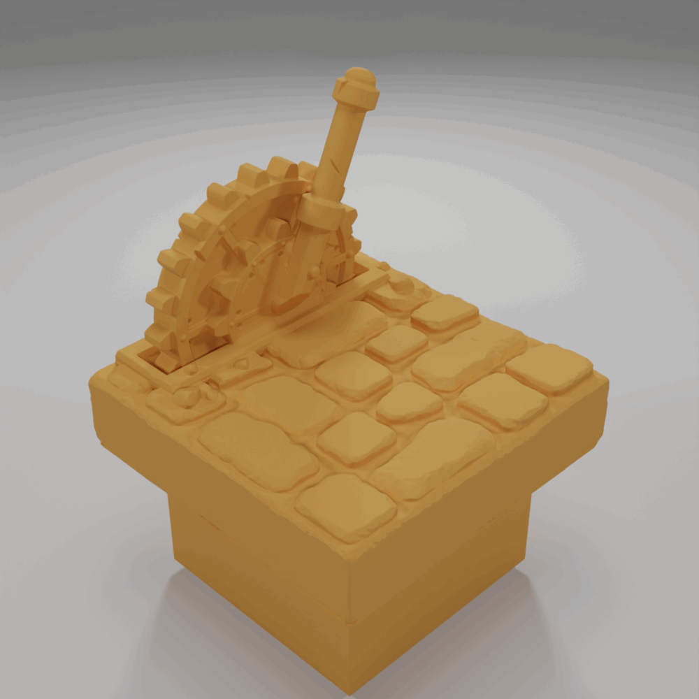 Ground Lever - The Ultimate Dungeon - Dungeon Blocks - UD-066-NL