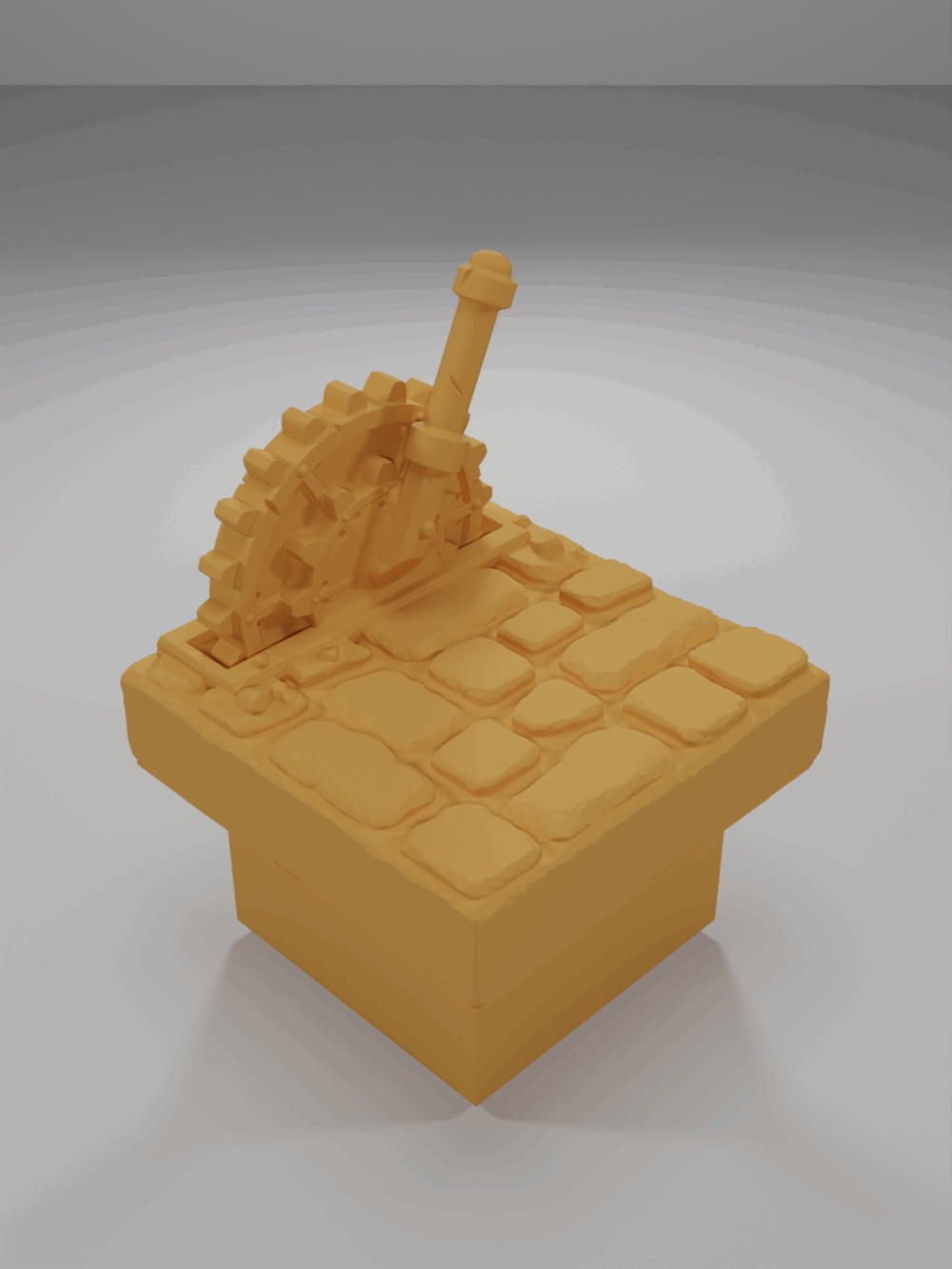 Ground Lever - The Ultimate Dungeon - Dungeon Blocks - UD-066-NL