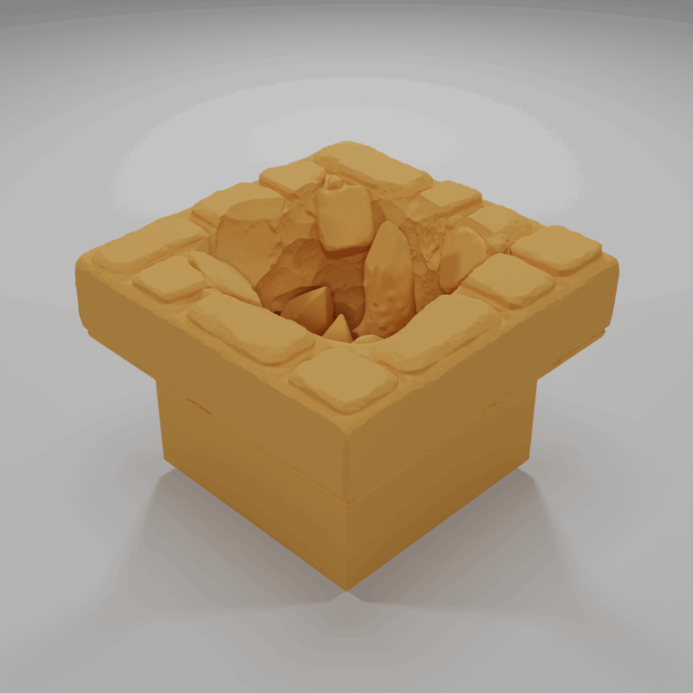 Hole Trap - The Ultimate Dungeon - Dungeon Blocks - UD-067-NL