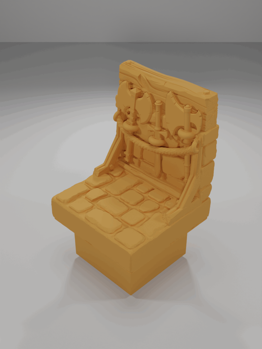 Wall Weapons - The Ultimate Dungeon - Dungeon Blocks - UD-068-NL