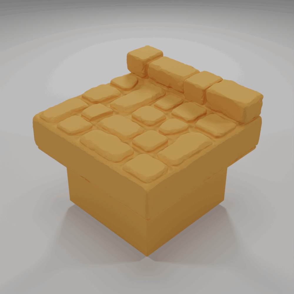 Small Wall - The Ultimate Dungeon - Dungeon Blocks - UD-072-NL