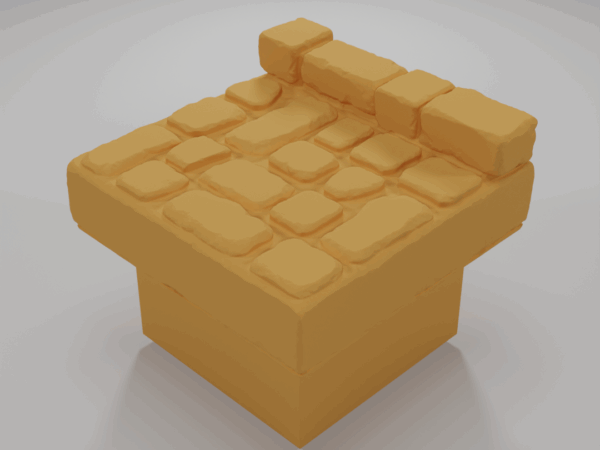Wall Debris- The Ultimate Dungeon - Dungeon Blocks - UD-009-NL
