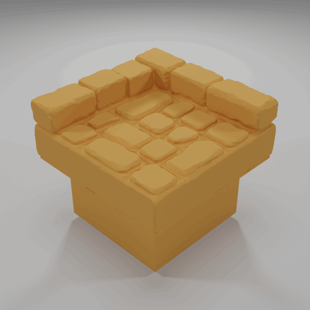 Small Angle - The Ultimate Dungeon - Dungeon Blocks - UD-073-NL