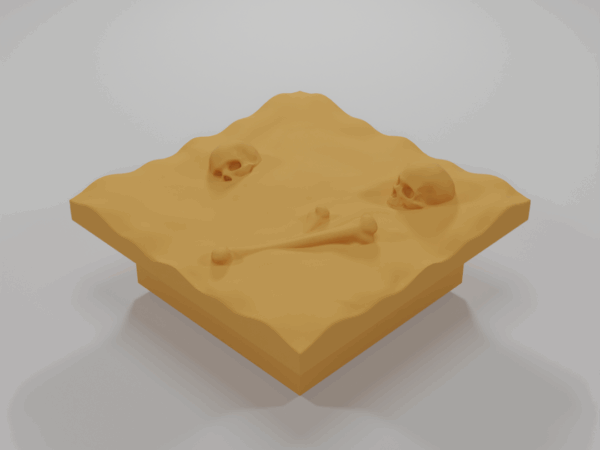 Wall Wood Ground - The Ultimate Dungeon - Dungeon Blocks - UD-040-NL