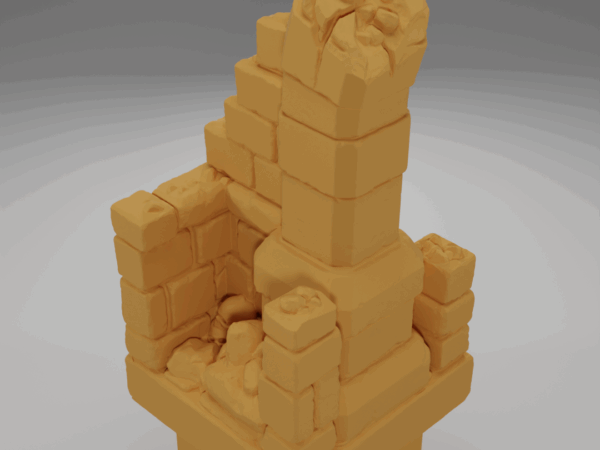 Wall Wood Ground - The Ultimate Dungeon - Dungeon Blocks - UD-040-NL