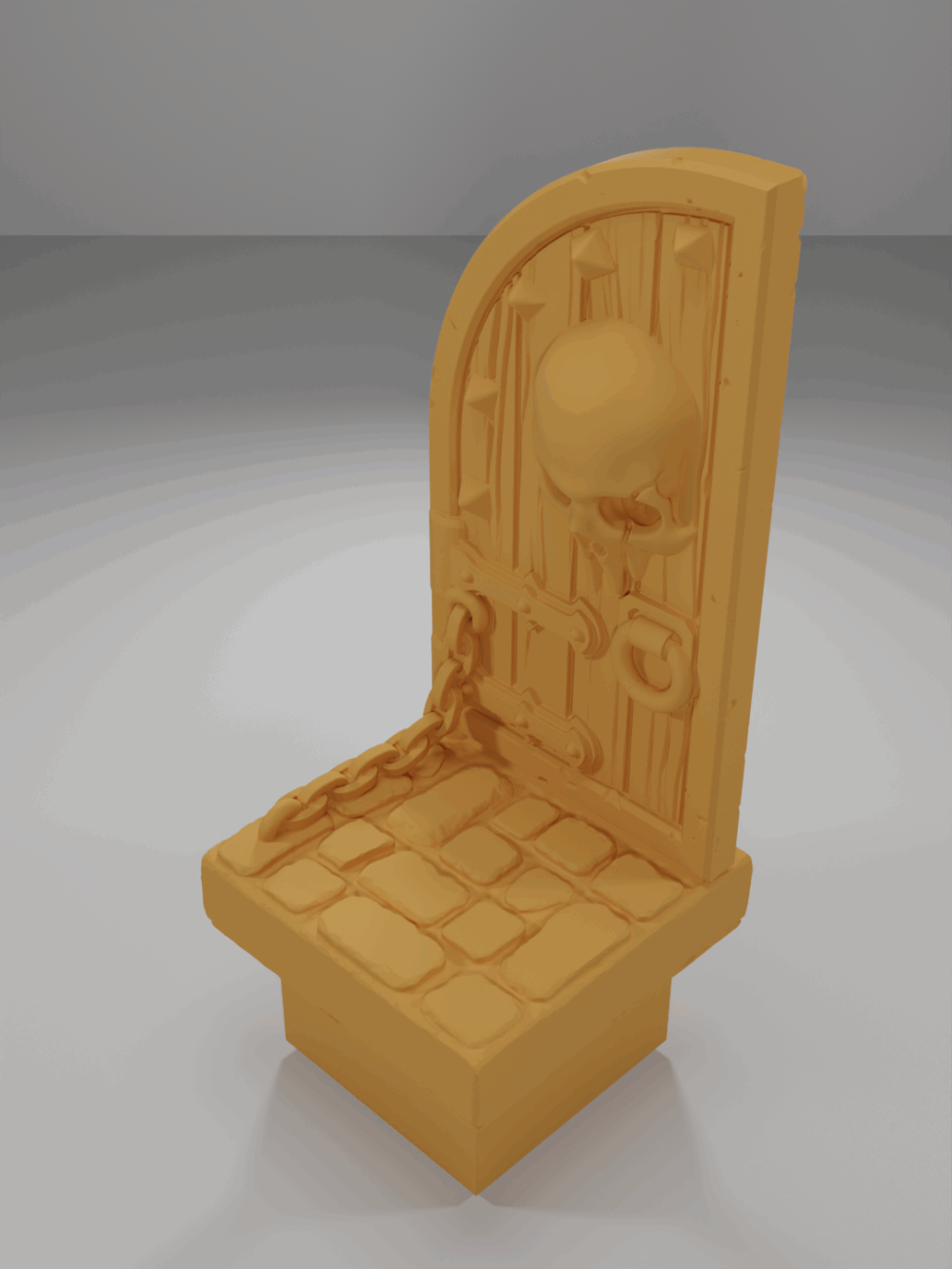 Double Door Left - The Ultimate Dungeon - Dungeon Blocks - UD-082-NL