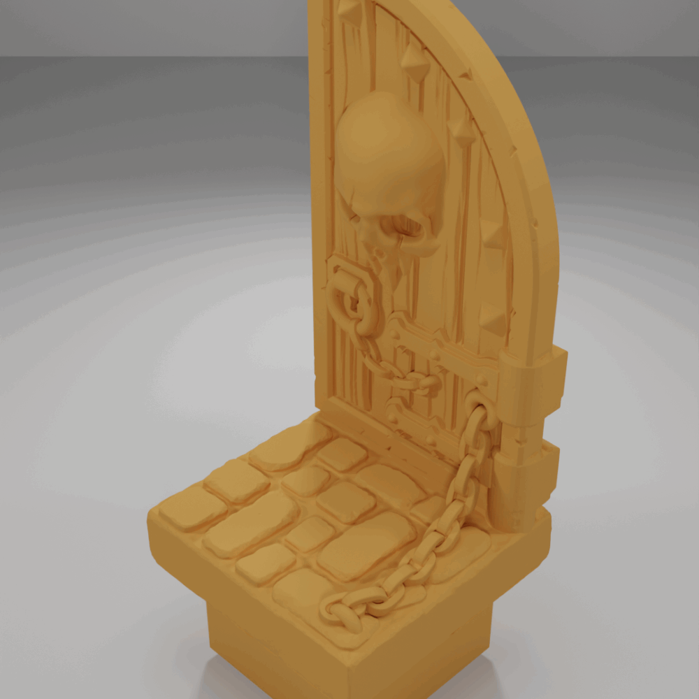 Double Door Right - The Ultimate Dungeon - Dungeon Blocks