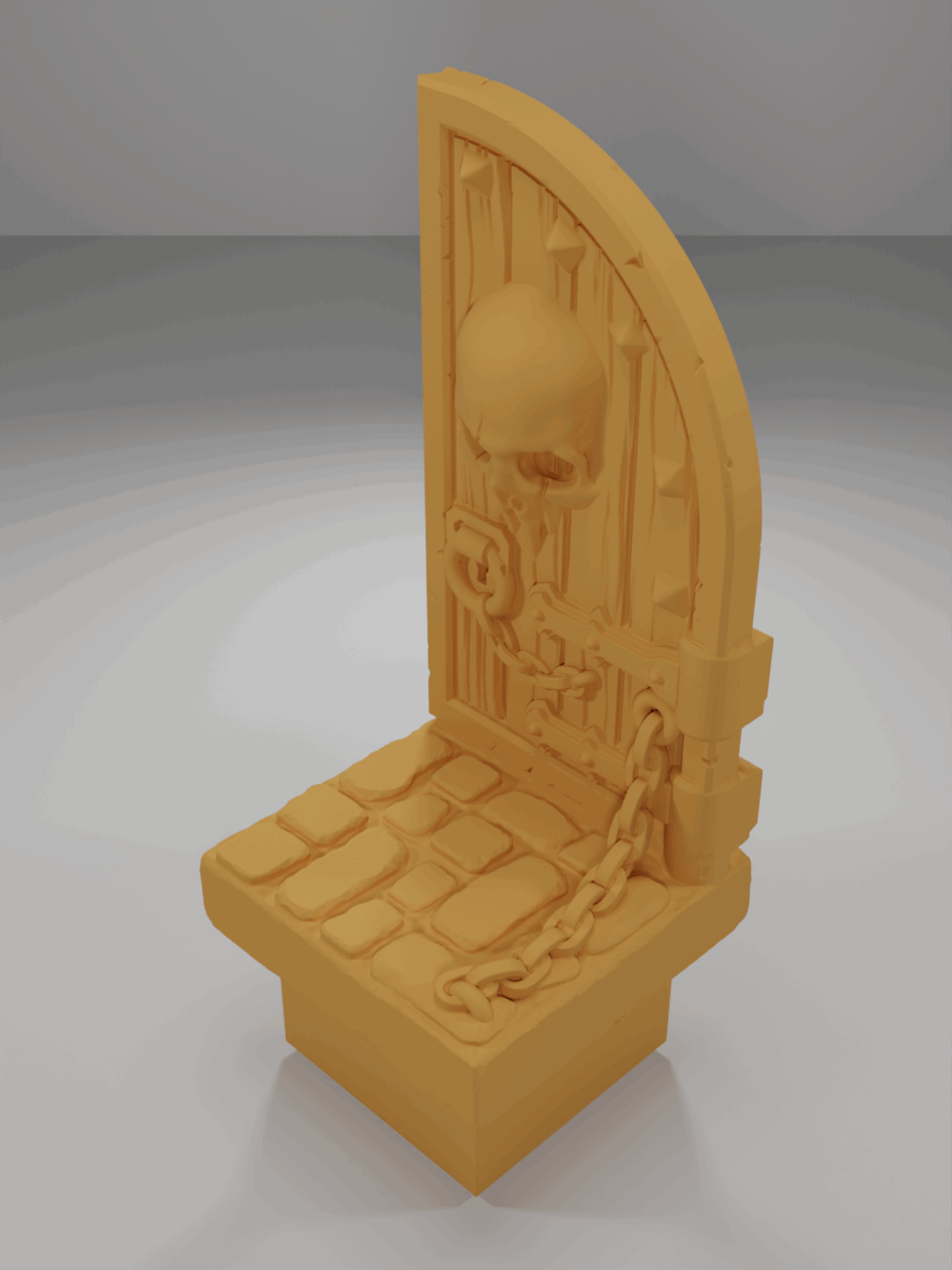 Double Door Right - The Ultimate Dungeon - Dungeon Blocks - UD-083-NL