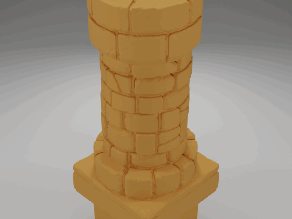 Column Round Key - The Ultimate Dungeon - Dungeon Blocks