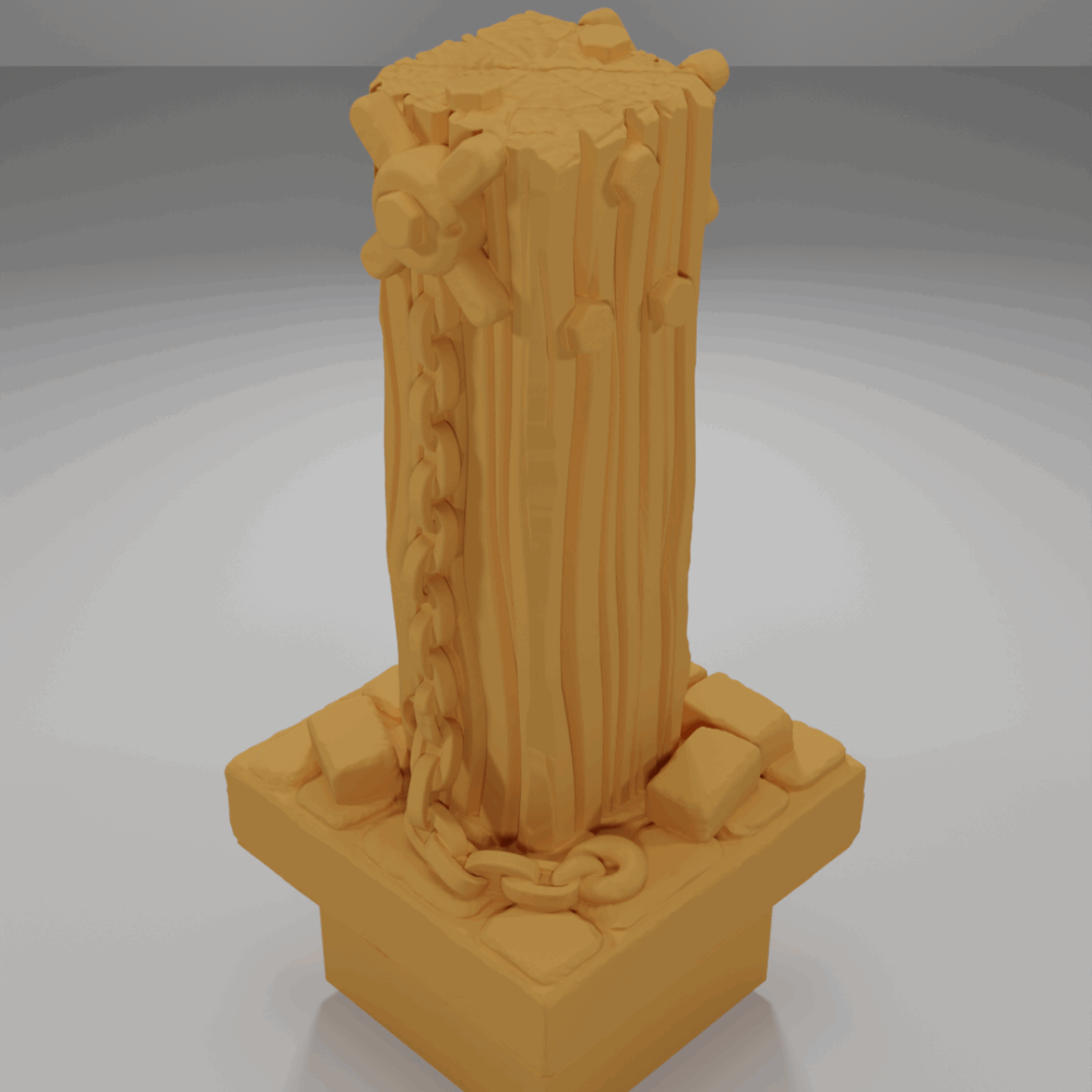 Column Slave Chains - The Ultimate Dungeon - Dungeon Blocks