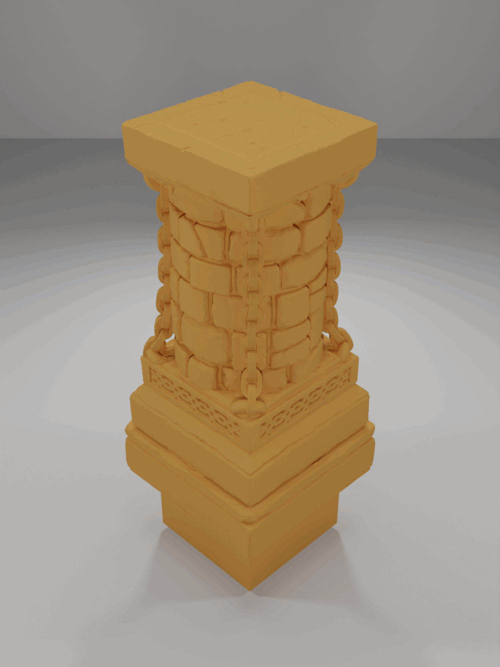 Column Square - The Ultimate Dungeon - Dungeon Blocks - UD-086-NL