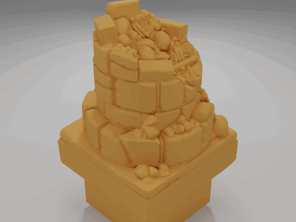 Wall Debris- The Ultimate Dungeon - Dungeon Blocks - UD-009-NL