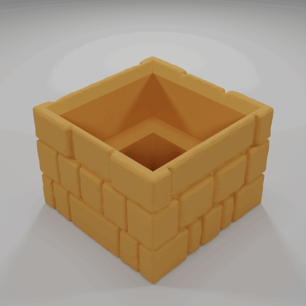 Level Grid 1x1 - The Ultimate Dungeon - Dungeon Blocks - UD-911