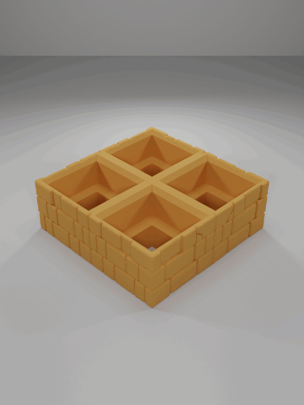 Level Grid 2x2 - The Ultimate Dungeon - Dungeon Blocks - UD-922