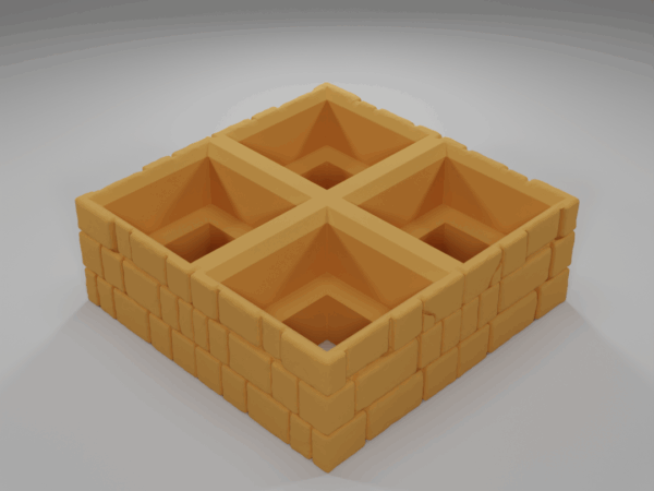 Wall Wood Ground - The Ultimate Dungeon - Dungeon Blocks - UD-040-NL