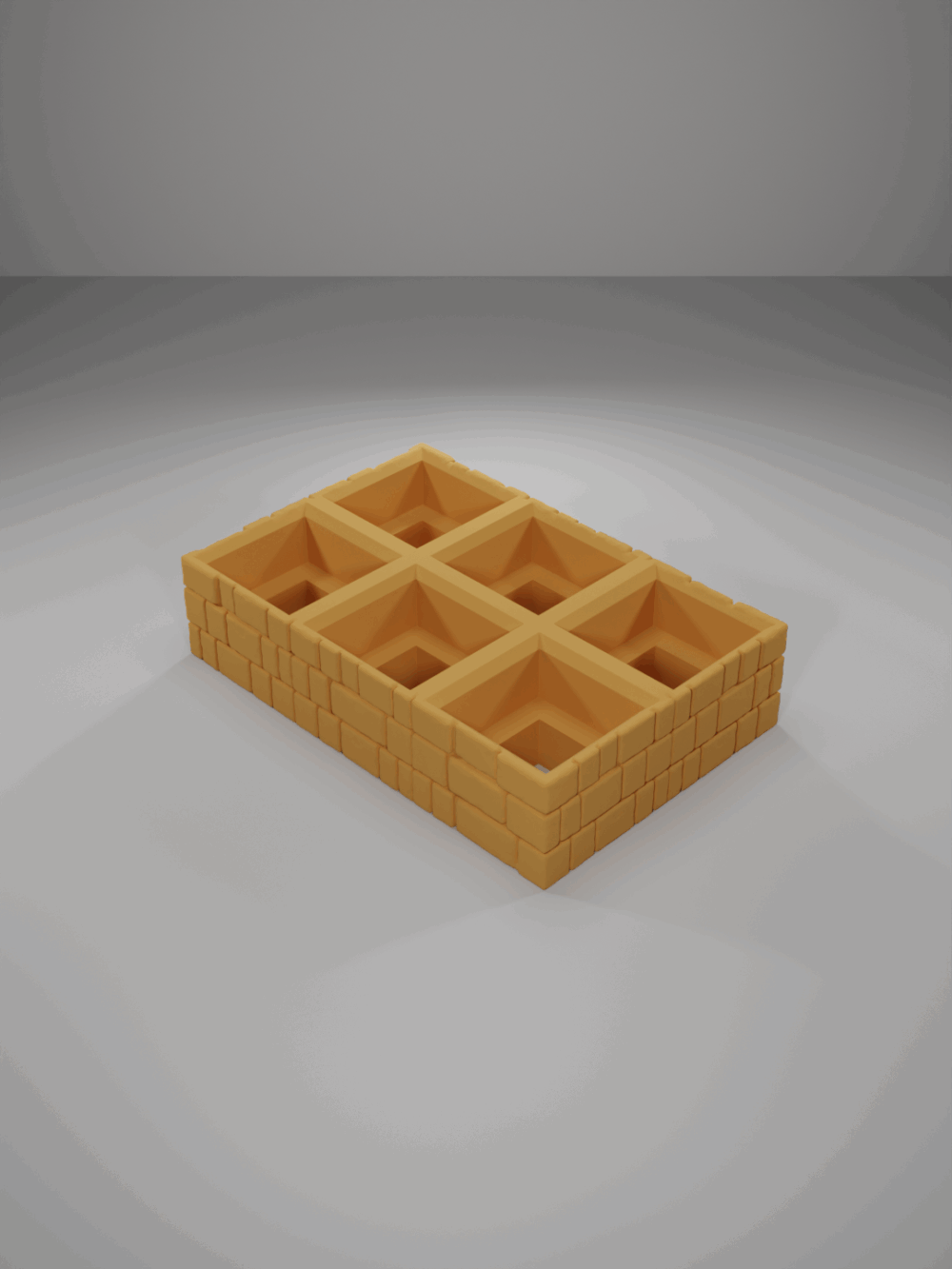 Level Grid 2x3 - The Ultimate Dungeon - Dungeon Blocks - UD-923