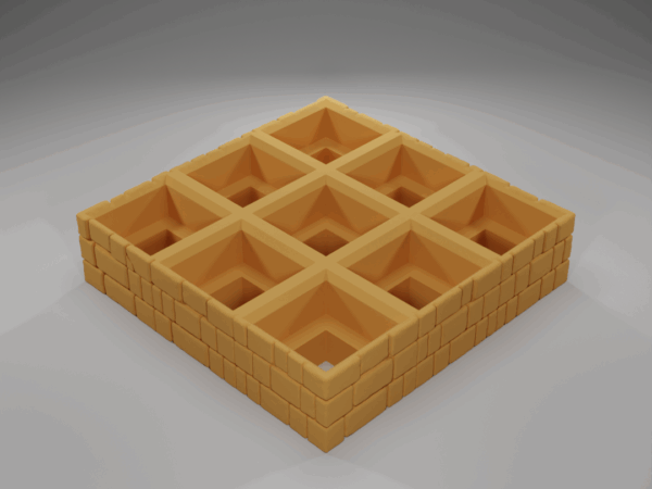 Wall Wood Ground - The Ultimate Dungeon - Dungeon Blocks - UD-040-NL