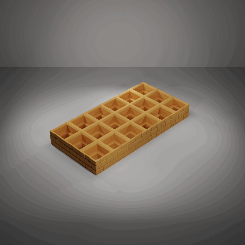 Level Grid 3x6 - The Ultimate Dungeon - Dungeon Blocks