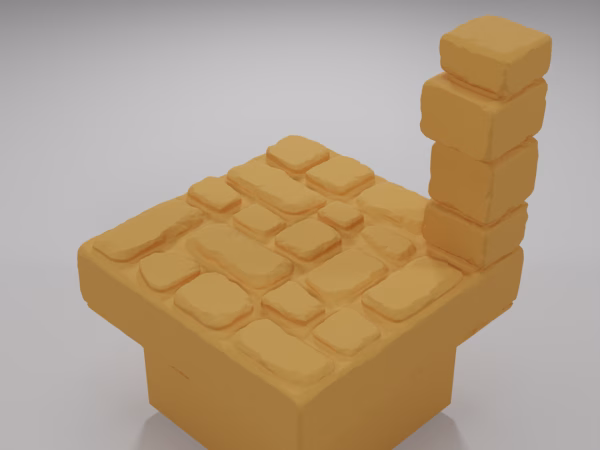 Wall Corner - The Ultimate Dungeon - Dungeon Blocks