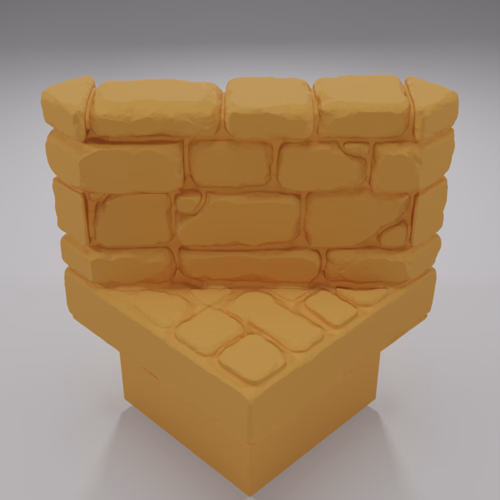 Wall Diagonal - The Ultimate Dungeon - Dungeon Blocks
